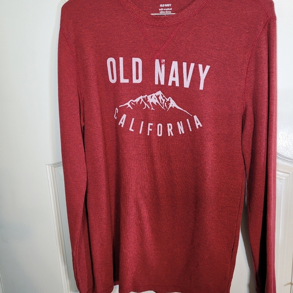 Old Navy Maroon Soft Washed Ultradoux 